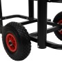 Schwarzer Angelwagen von vidaXL, Küchen - und Speisenwagen - Ref: Foro24-153603, Preis: 118,08 €, Rabatt: %