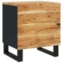 Mesitas de noche 2 uds madera maciza de acacia 40x33x46 cm de vidaXL, Mesitas de noche - Ref: Foro24-345211, Precio: 82,06 €,...