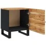 Mesitas de noche 2 uds madera maciza de acacia 40x33x46 cm de vidaXL, Mesitas de noche - Ref: Foro24-345211, Precio: 82,06 €,...