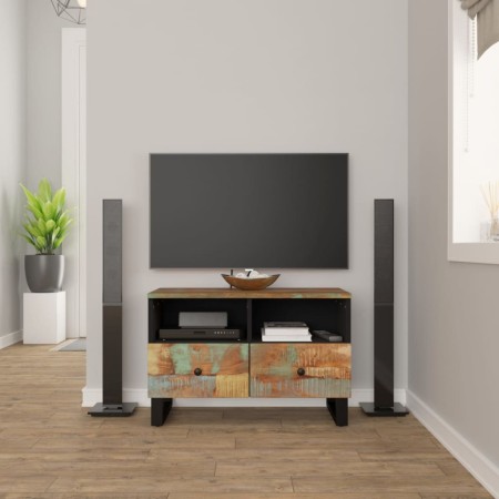 TV-Möbel aus massivem Recyclingholz 70x33x46 cm von vidaXL, TV-Möbel - Ref: Foro24-345225, Preis: 134,85 €, Rabatt: %