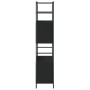 Black engineered iron and wood shelf 80x30x145.5 cm by vidaXL, Bookcases and shelves - Ref: Foro24-832798, Price: 69,51 €, Di...