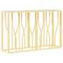Console table stainless steel and glass 110x30x70 cm by vidaXL, Side tables - Ref: Foro24-350026, Price: 181,04 €, Discount: %
