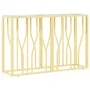 Konsolentisch aus Edelstahl und Glas 110x30x70 cm von vidaXL, Seitentische - Ref: Foro24-350026, Preis: 178,77 €, Rabatt: %