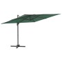 Ampelschirm mit grünem Aluminiummast 300x300 cm von vidaXL, Sonnenschirme - Ref: Foro24-319913, Preis: 180,74 €, Rabatt: %