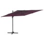 Hängeschirm mit burgunderroter Aluminiumstange 400x300cm von vidaXL, Sonnenschirme - Ref: Foro24-319924, Preis: 226,68 €, Rab...