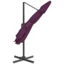 Hanging umbrella with burgundy red aluminum pole 400x300cm by vidaXL, Umbrellas - Ref: Foro24-319924, Price: 226,68 €, Discou...