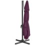 Hanging umbrella with burgundy red aluminum pole 400x300cm by vidaXL, Umbrellas - Ref: Foro24-319924, Price: 226,68 €, Discou...