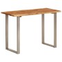 Esstisch aus massivem Akazienholz 110x50x76 cm von vidaXL, Küchen- und Esstische - Ref: Foro24-350293, Preis: 209,94 €, Rabat...