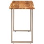 Esstisch aus massivem Akazienholz 110x50x76 cm von vidaXL, Küchen- und Esstische - Ref: Foro24-350293, Preis: 209,94 €, Rabat...