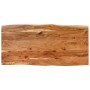 Esstisch aus massivem Akazienholz 110x50x76 cm von vidaXL, Küchen- und Esstische - Ref: Foro24-350293, Preis: 209,94 €, Rabat...