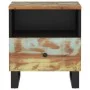 2 solid wood and plywood recycled bedside tables by vidaXL, Nightstands - Ref: Foro24-350653, Price: 159,24 €, Discount: %