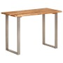 Esstisch aus massivem Akazienholz 110x50x76 cm von vidaXL, Küchen- und Esstische - Ref: Foro24-350293, Preis: 209,94 €, Rabat...