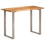 Esstisch aus massivem Akazienholz 110x50x76 cm von vidaXL, Küchen- und Esstische - Ref: Foro24-350293, Preis: 209,94 €, Rabat...