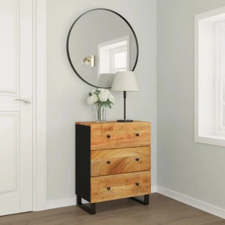 Solid acacia wood sideboard 60x33x75 cm by vidaXL, Sideboards - Ref: Foro24-345230, Price: 187,24 €, Discount: %