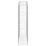 Cesta gaviones forma arco hierro galvanizado 200x50x200/220 cm de vidaXL, Maceteros y jardineras - Ref: Foro24-153480, Precio...