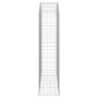 Gabionenkorb in Form eines Bogens aus verzinktem Eisen 200x50x200/220 cm von vidaXL, Töpfe und Pflanzgefäße - Ref: Foro24-153...