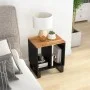 Beistelltisch aus massivem Akazienholz und Sperrholz 40x31x46 cm von vidaXL, Nachttische - Ref: Foro24-350645, Preis: 53,55 €...