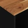 Beistelltisch aus massivem Akazienholz und Sperrholz 40x31x46 cm von vidaXL, Nachttische - Ref: Foro24-350645, Preis: 53,55 €...