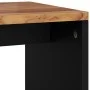 Beistelltisch aus massivem Akazienholz und Sperrholz 40x31x46 cm von vidaXL, Nachttische - Ref: Foro24-350645, Preis: 53,55 €...