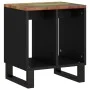 Recycled wood and plywood side table 40x31x46 cm by vidaXL, Nightstands - Ref: Foro24-350646, Price: 47,41 €, Discount: %