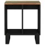 Recycled wood and plywood side table 40x31x46 cm by vidaXL, Nightstands - Ref: Foro24-350646, Price: 47,41 €, Discount: %