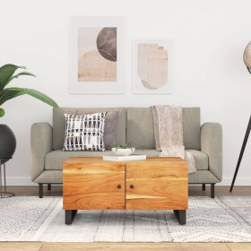 Solid acacia wood and plywood coffee table 80x50x40 cm by vidaXL, Coffee table - Ref: Foro24-350637, Price: 83,79 €, Discount: %