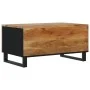Couchtisch aus massivem Akazienholz und Sperrholz, 80 x 50 x 40 cm von vidaXL, Couchtisch - Ref: Foro24-350637, Preis: 82,91 ...