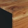 Couchtisch aus massivem Akazienholz und Sperrholz, 80 x 50 x 40 cm von vidaXL, Couchtisch - Ref: Foro24-350637, Preis: 82,91 ...