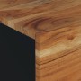 Solid acacia wood and plywood coffee table 80x50x40 cm by vidaXL, Coffee table - Ref: Foro24-350637, Price: 83,79 €, Discount: %