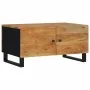 Couchtisch aus massivem Akazienholz und Sperrholz, 80 x 50 x 40 cm von vidaXL, Couchtisch - Ref: Foro24-350637, Preis: 82,91 ...