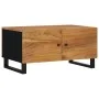 Couchtisch aus massivem Akazienholz und Sperrholz, 80 x 50 x 40 cm von vidaXL, Couchtisch - Ref: Foro24-350637, Preis: 82,91 ...