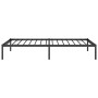 Estructura de cama metal negro 100x190 cm de vidaXL, Camas y somieres - Ref: Foro24-350840, Precio: 70,25 €