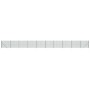Drahtzaun mit Ankerspitzen grün 1,4x25 m von vidaXL, Zaunpaneele - Ref: Foro24-154107, Preis: 258,50 €, Rabatt: %