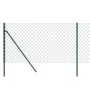 Grüner Drahtzaun 1x10 m von vidaXL, Zaunpaneele - Ref: Foro24-153905, Preis: 68,34 €, Rabatt: %