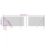 Cerca de alambre verde 1x10 m de vidaXL, Paneles de vallas - Ref: Foro24-153905, Precio: 67,51 €, Descuento: %