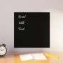 Magnetic black tempered glass wall board 40x40 cm by vidaXL, White boards - Ref: Foro24-347934, Price: 21,16 €, Discount: %