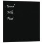 Magnetic black tempered glass wall board 40x40 cm by vidaXL, White boards - Ref: Foro24-347934, Price: 21,16 €, Discount: %