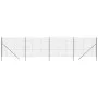 Anthrazitgrauer verzinkter Stahldrahtzaun 1,8x10 m von vidaXL, Zaunpaneele - Ref: Foro24-154229, Preis: 95,23 €, Rabatt: %