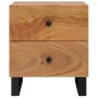 Nachttische 2 Stück aus massivem Akazienholz 40x33x46 cm von vidaXL, Nachttische - Ref: Foro24-345217, Preis: 169,57 €, Rabat...