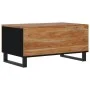 Solid acacia wood and plywood coffee table 80x50x40 cm by vidaXL, Coffee table - Ref: Foro24-350633, Price: 87,64 €, Discount: %