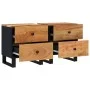 Bedside tables 2 pcs solid acacia wood 40x33x46 cm by vidaXL, Nightstands - Ref: Foro24-345217, Price: 166,47 €, Discount: %