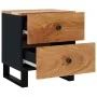 Bedside tables 2 pcs solid acacia wood 40x33x46 cm by vidaXL, Nightstands - Ref: Foro24-345217, Price: 166,47 €, Discount: %