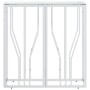 Stainless steel and glass console table 70x30x70 cm by vidaXL, Side tables - Ref: Foro24-350033, Price: 173,74 €, Discount: %