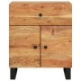 Acacia wood bedside table plywood 50x33x60 cm by vidaXL, Nightstands - Ref: Foro24-350669, Price: 98,36 €, Discount: %