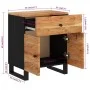 Acacia wood bedside table plywood 50x33x60 cm by vidaXL, Nightstands - Ref: Foro24-350669, Price: 98,36 €, Discount: %