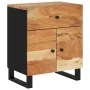 Acacia wood bedside table plywood 50x33x60 cm by vidaXL, Nightstands - Ref: Foro24-350669, Price: 98,36 €, Discount: %