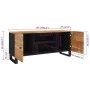 TV-Schrank aus massivem Akazienholz, 105 x 33 x 46 cm von vidaXL, TV-Möbel - Ref: Foro24-345221, Preis: 124,07 €, Rabatt: %