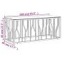 Mesa de centro acero inoxidable y madera maciza reciclada de vidaXL, Mesas de centro - Ref: Foro24-350053, Precio: 115,29 €, ...