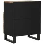 Nachttisch aus recyceltem Holz und Sperrholz 50x33x62 cm von vidaXL, Nachttische - Ref: Foro24-350666, Preis: 129,43 €, Rabat...