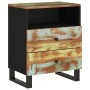 Nachttisch aus recyceltem Holz und Sperrholz 50x33x62 cm von vidaXL, Nachttische - Ref: Foro24-350666, Preis: 129,43 €, Rabat...